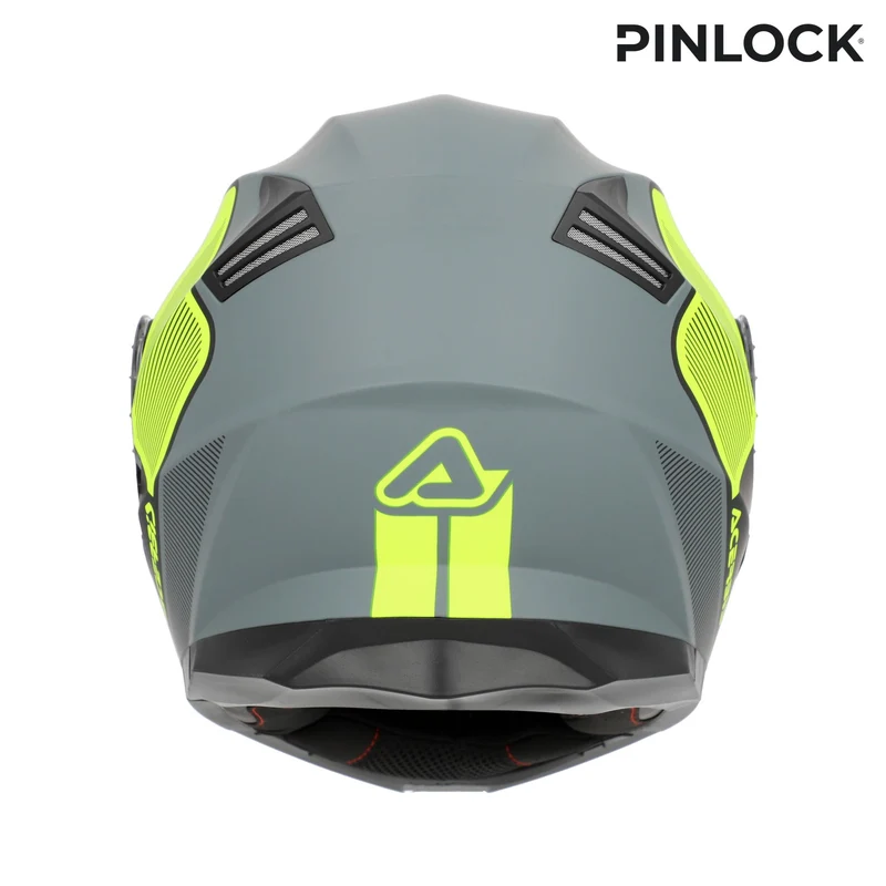 ACERBIS CASCO SEREL 22.06 NEGRO AMARILLO FLÚOR