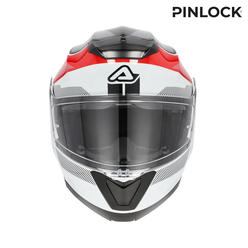 ACERBIS CASCO SEREL 2206 BLANCO ROJO