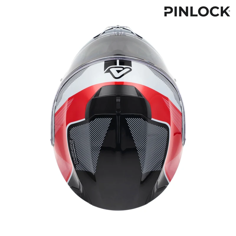 ACERBIS CASCO SEREL 2206 BLANCO ROJO