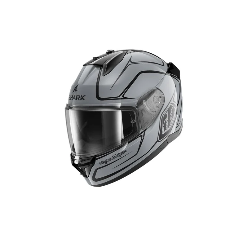 SHARK CASCOS D-SKWAL 3 DRONE PLATA NEGRO PLATA