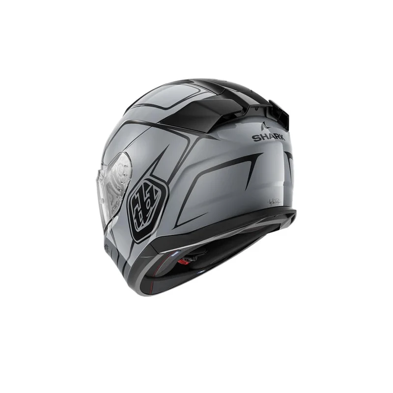 SHARK CASCOS D-SKWAL 3 DRONE PLATA NEGRO PLATA