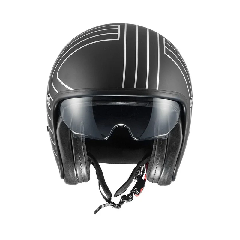 PREMIER VINTAGE EX SILVER CHROMED BM CASCO JET MOTOCICLETA