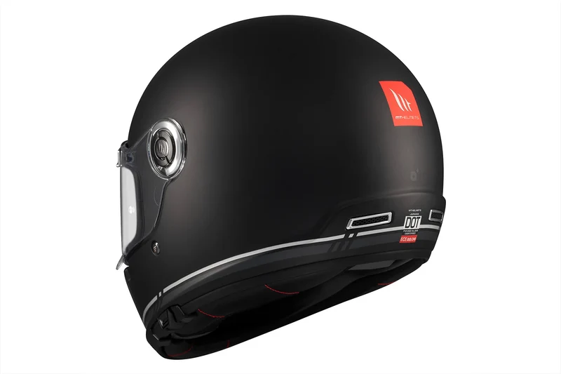 MT JARAMA SV SOLID INTEGRAL CASCO DE MOTO B2 NEGRO MATE