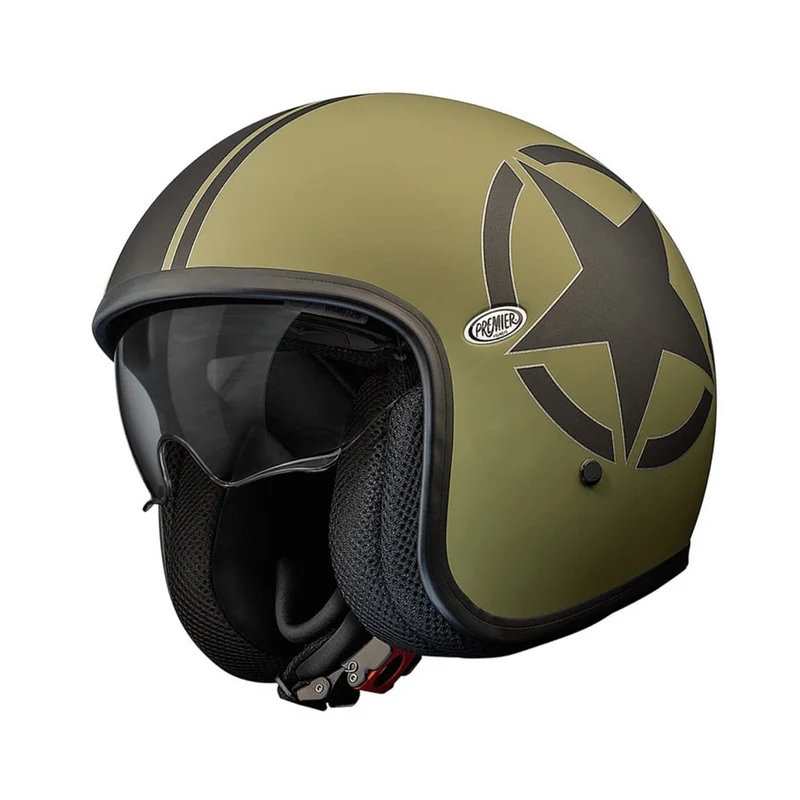 PREMIER VINTAGE STAR MILITARY BM CASCO DE MOTO JET