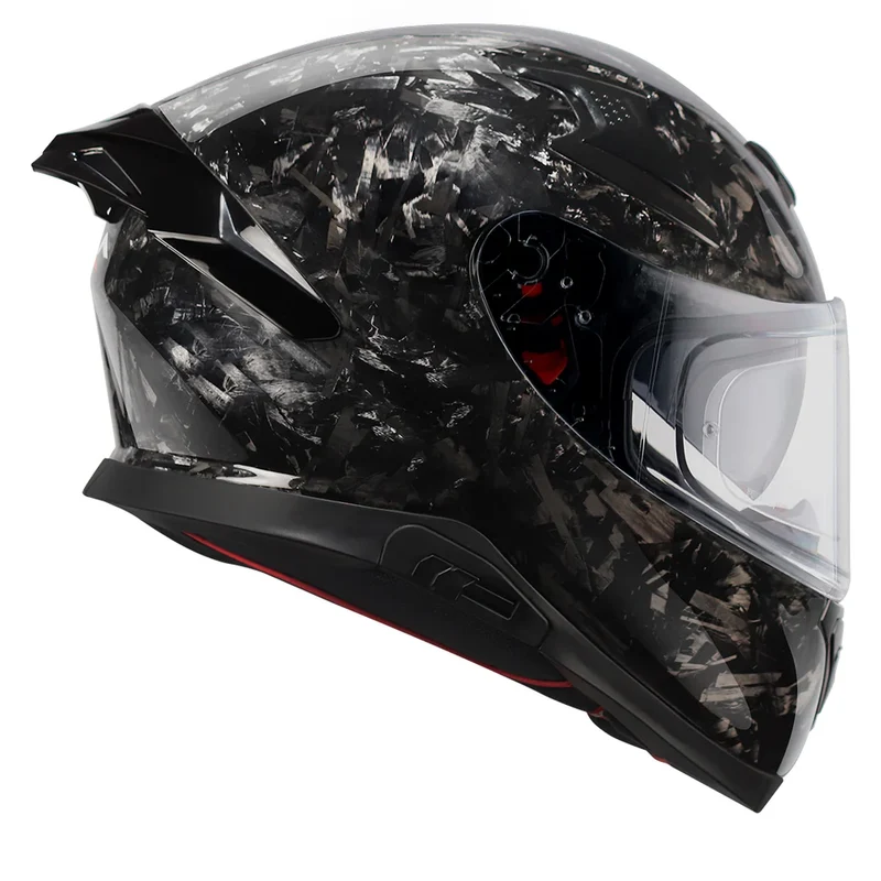 AXOR APEX CARBONO FORJADO CASCO INTEGRAL DE MOTOCICLETA