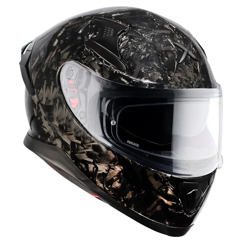AXOR APEX CARBONO FORJADO CASCO INTEGRAL DE MOTOCICLETA