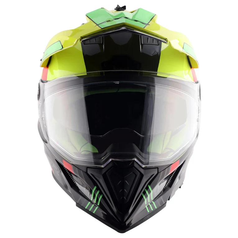 AXOR X-CROSS D/V GAMBLING CASCO DE MOTO AMARILLO FLÚORR