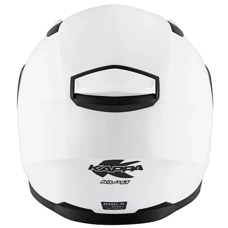 KAPPA KV41 Dallas Integral Montar Calle Casco Blanco Brillante