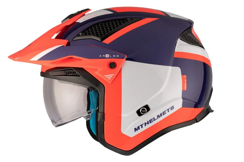 MT DISTRICT SV S ANALOG D5 DEPORTIVO ABIERTO CASCO DE MOTO