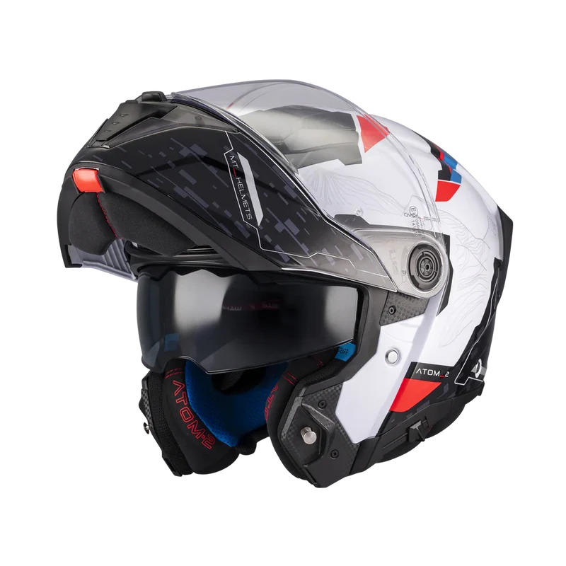 MT FU404SV ATOM 2 SV HIGHLANDS MODULAR CASCO DE MOTO A7 BRILLO