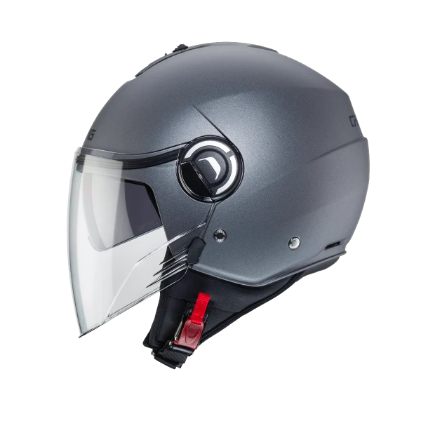 CABERG IVIERA V4X Casco De Moto Jet Gun Metal Mate