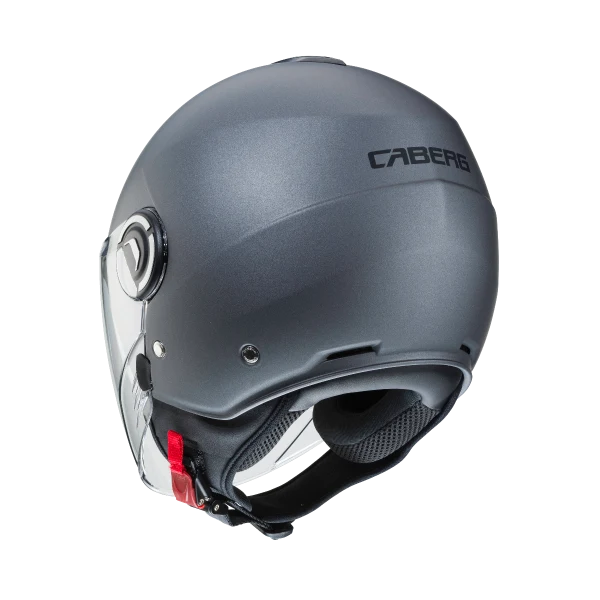 CABERG IVIERA V4X Casco De Moto Jet Gun Metal Mate