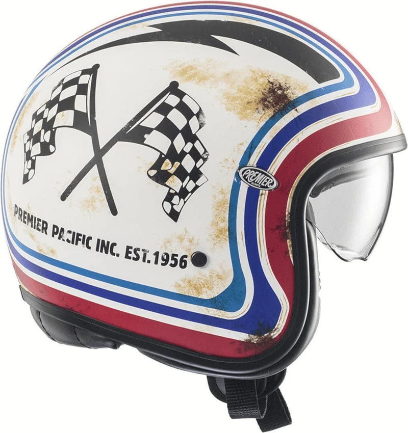 PREMIER VINTAGE BTR 12 BM CASCO JET MOTOCICLETA