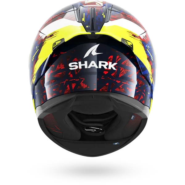 SHARK SKWAL CUP SPEED-VIB Azul Rojo Amarillo Casco De Moto