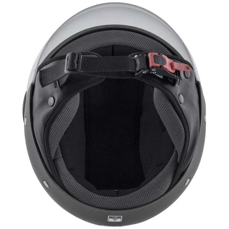 KAPPA Kv40 Hawaii Moto Cara Abierta Urbano Casco Titanio