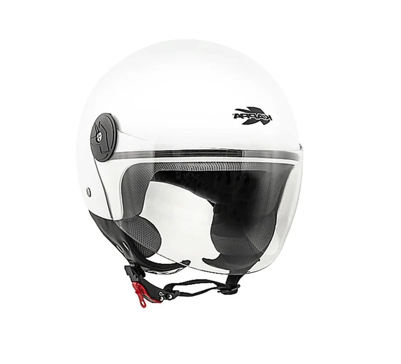 KAPPA KV40 Hawaii Moto Cara Abierta Casco Blanco