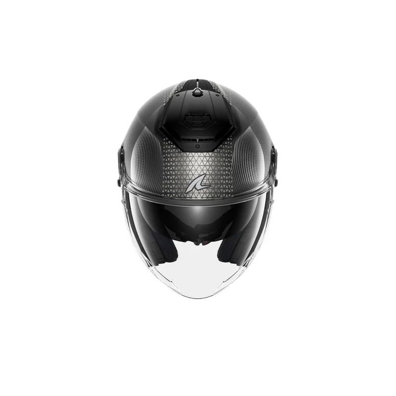 SHARK RS JET CARBON IKONIK Carbono Negro Cromado Casco