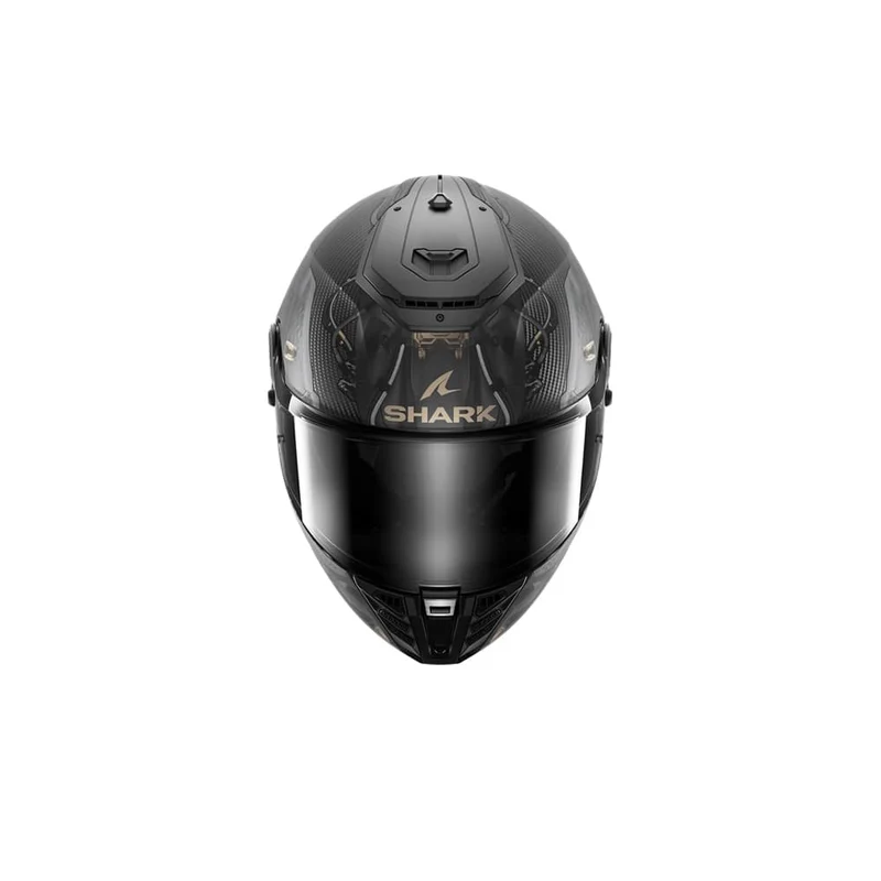 SHARK SPARTAN RS CARBON XBOT Casco Mat Carbono Antracita Cobre