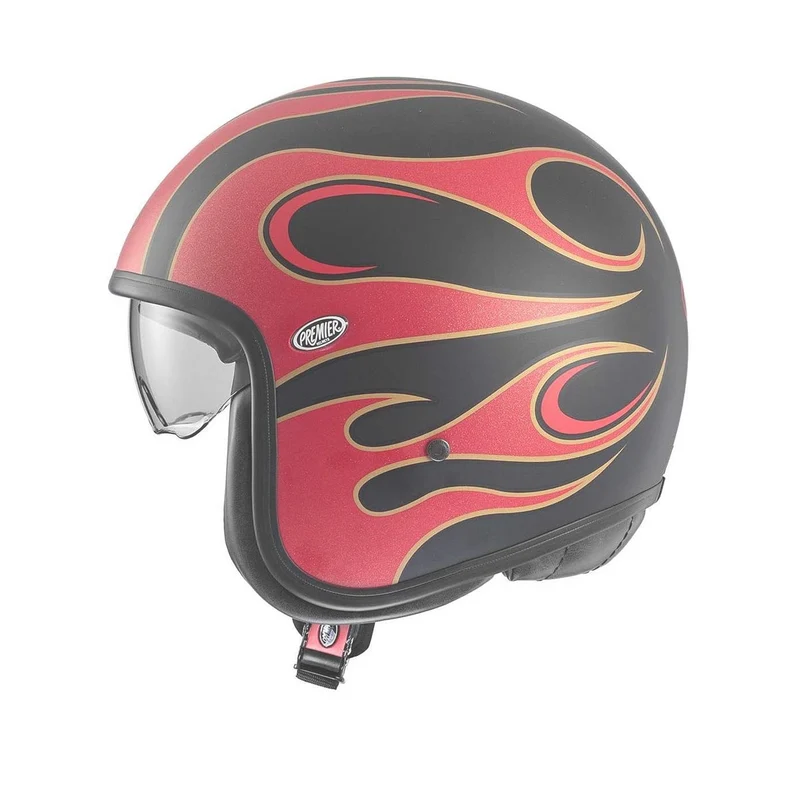 PREMIER CLASSIC FR2BM Estilo Retro Scooter Cara Abierta Casco