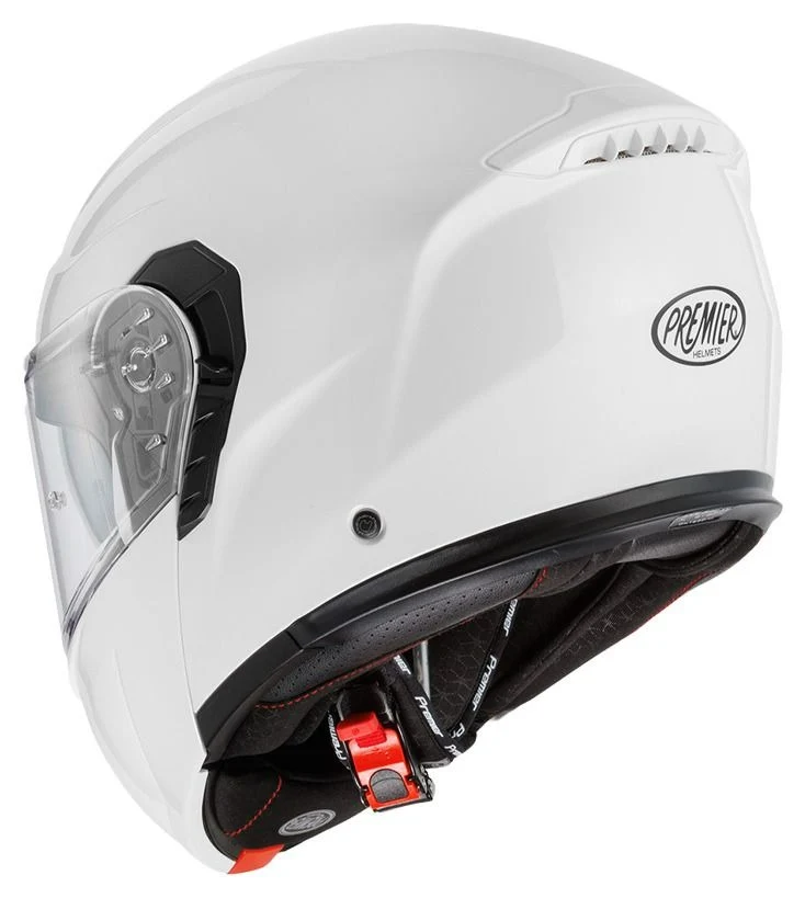 PREMIER GENIUS EVO U8 CASCO MODULAR DE MOTOCICLETA BLANCO