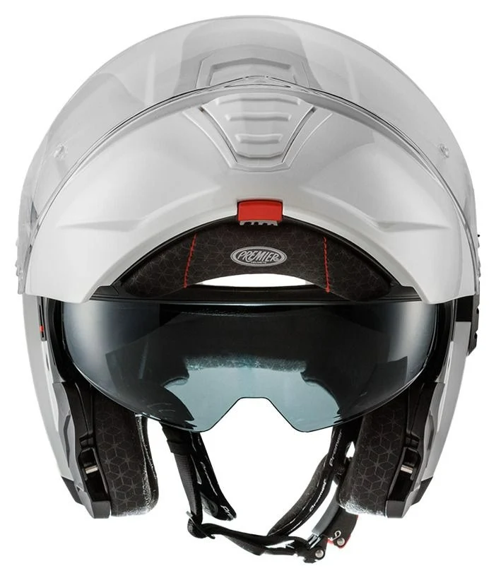 PREMIER GENIUS EVO U8 CASCO MODULAR DE MOTOCICLETA BLANCO