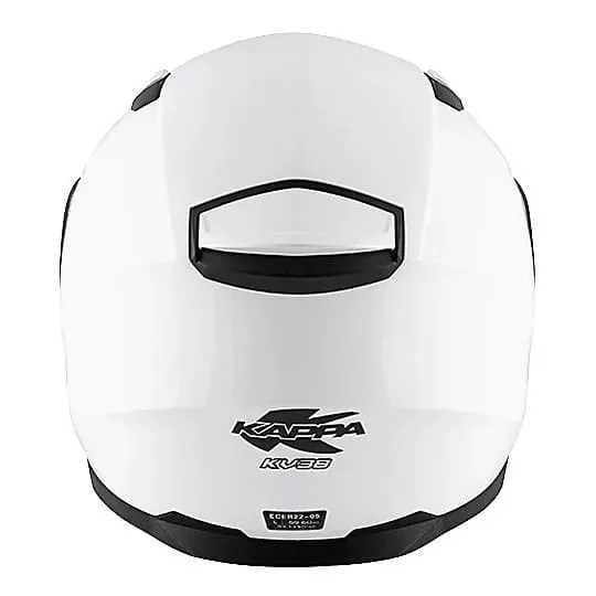 KAPPA KV38 Houston Moto Integral Casco Blanco