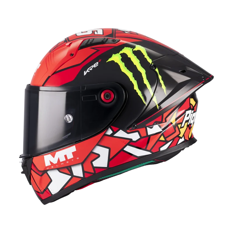 MT KRE+ S PIQUERAS CASCO DE MOTO B5 BRILLO