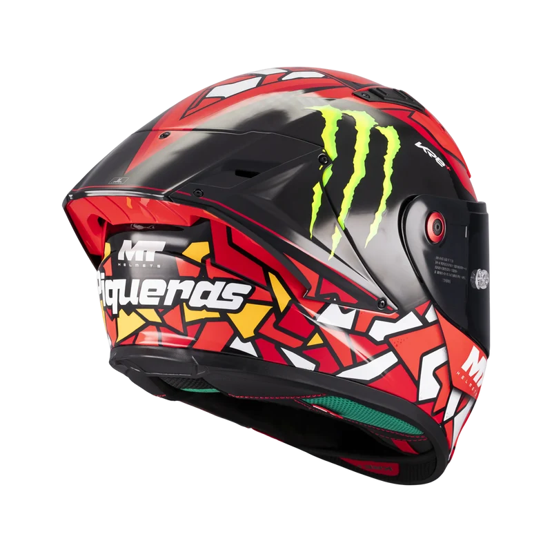 MT KRE+ S PIQUERAS CASCO DE MOTO B5 BRILLO