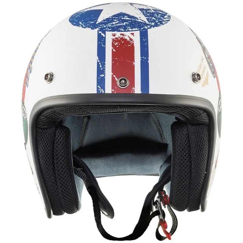 PREMIER CLASSIC PIN UP 8 BM Motocicleta Abierto Jet Casco
