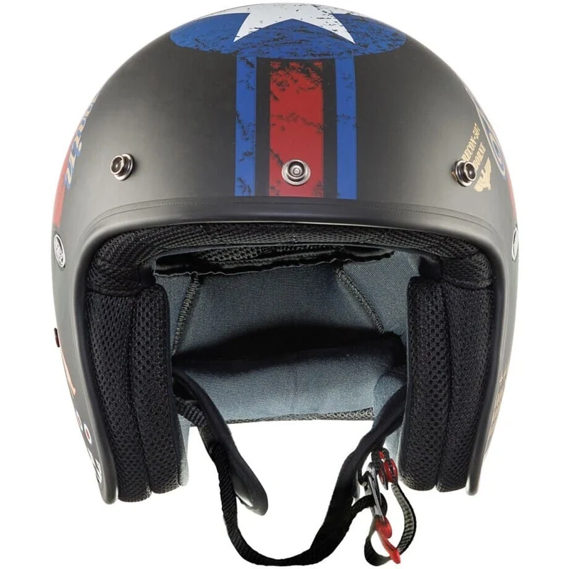 PREMIER CLASSIC PIN UP 9 BM Motocicleta Abierto Jet Casco