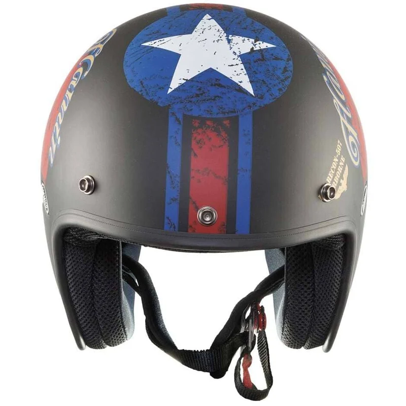 PREMIER CLASSIC PIN UP 9 BM Motocicleta Abierto Jet Casco