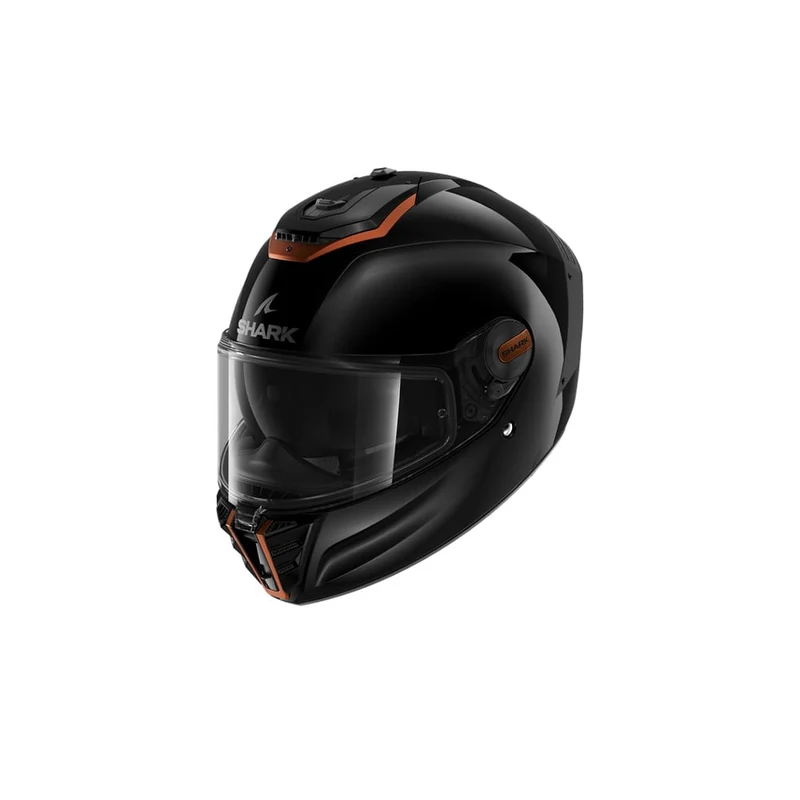 SHARK SPARTAN RS BLANK SP MOTOCICLISTA CASCO NEGRO COBRE