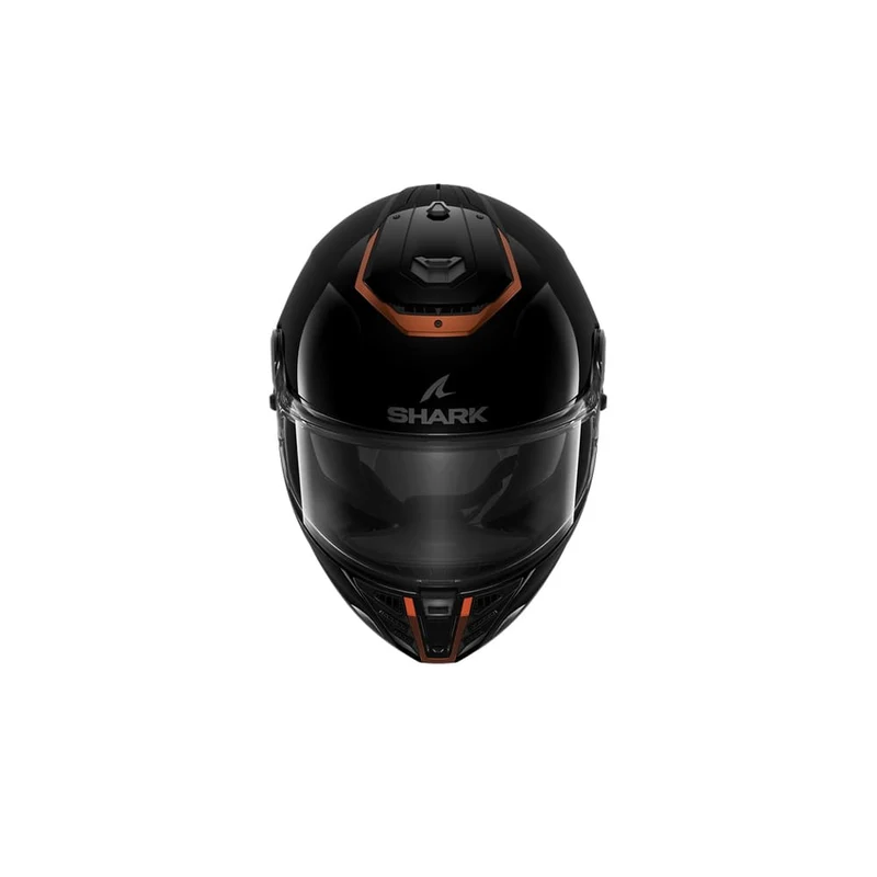SHARK SPARTAN RS BLANK SP MOTOCICLISTA CASCO NEGRO COBRE