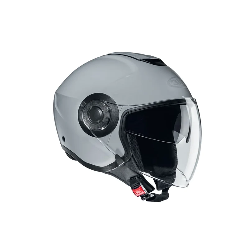 HJC i40N UNI Conducción Urbana Para Scooter Casco Jet N.Gris