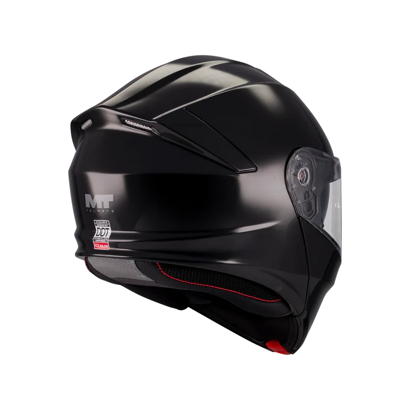 MT FU935SV GENESIS SV PURE MODULAR CASCO DE MOTO A1 NEGRO BRILLO