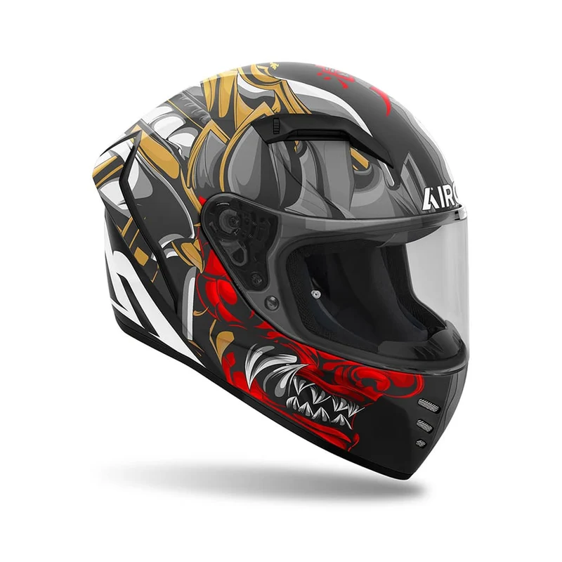 AIROH CONNOR SAMURAI Moto Integral Casco mate E06