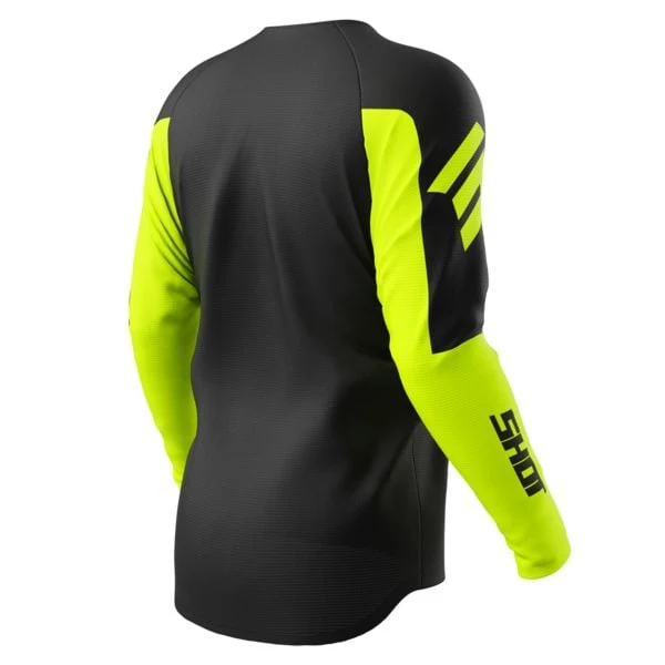 SHOT CAMISETA DRAW PRIVATE MOTOCROSS NEON_YELLOW