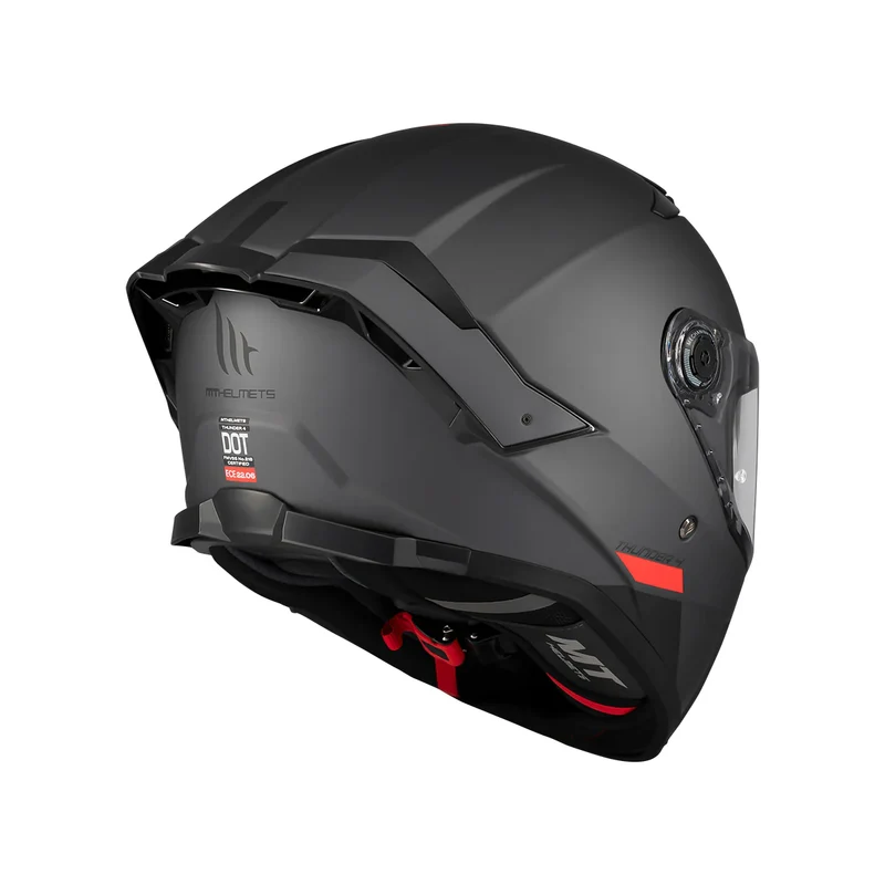 MT THUNDER 4 SV SOLID INTEGRAL CASCO DE MOTO A12 MATE