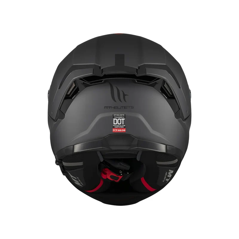 MT THUNDER 4 SV SOLID INTEGRAL CASCO DE MOTO A12 MATE