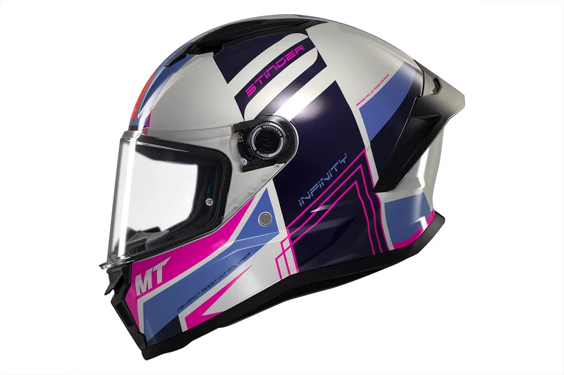 MT STINGER 2 TRON TOURING INTEGRALES CASCO DE MOTO C8 BRILLANTE