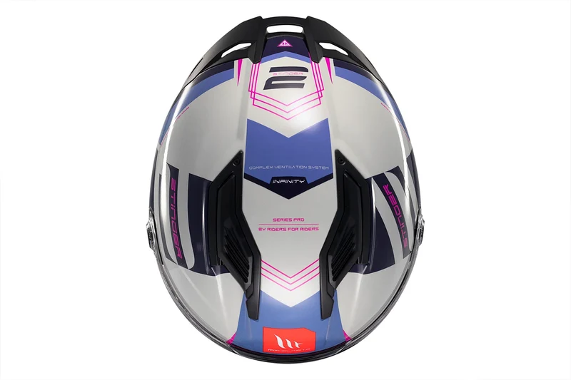 MT STINGER 2 TRON TOURING INTEGRALES CASCO DE MOTO C8 BRILLANTE