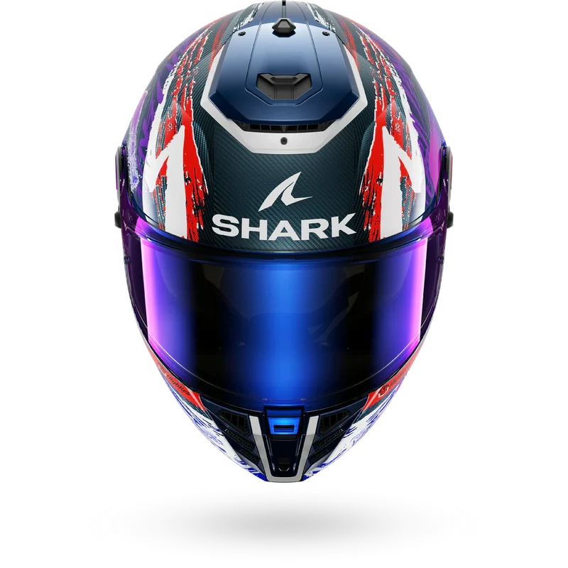 SHARK Spartan Rs Carbon Zarco Signature Casco Integral De Moto Violeta Blanco