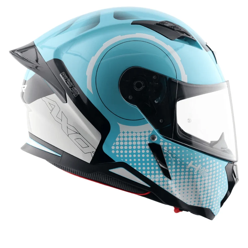 AXOR HUNTER SPEAR CASCO INTEGRAL DE MOTOCICLETA AZUL
