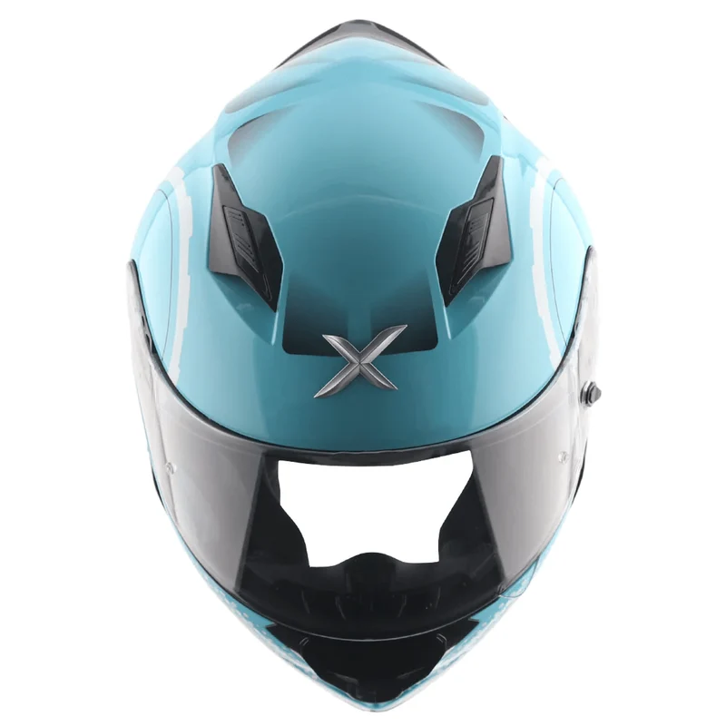 AXOR HUNTER SPEAR CASCO INTEGRAL DE MOTOCICLETA AZUL