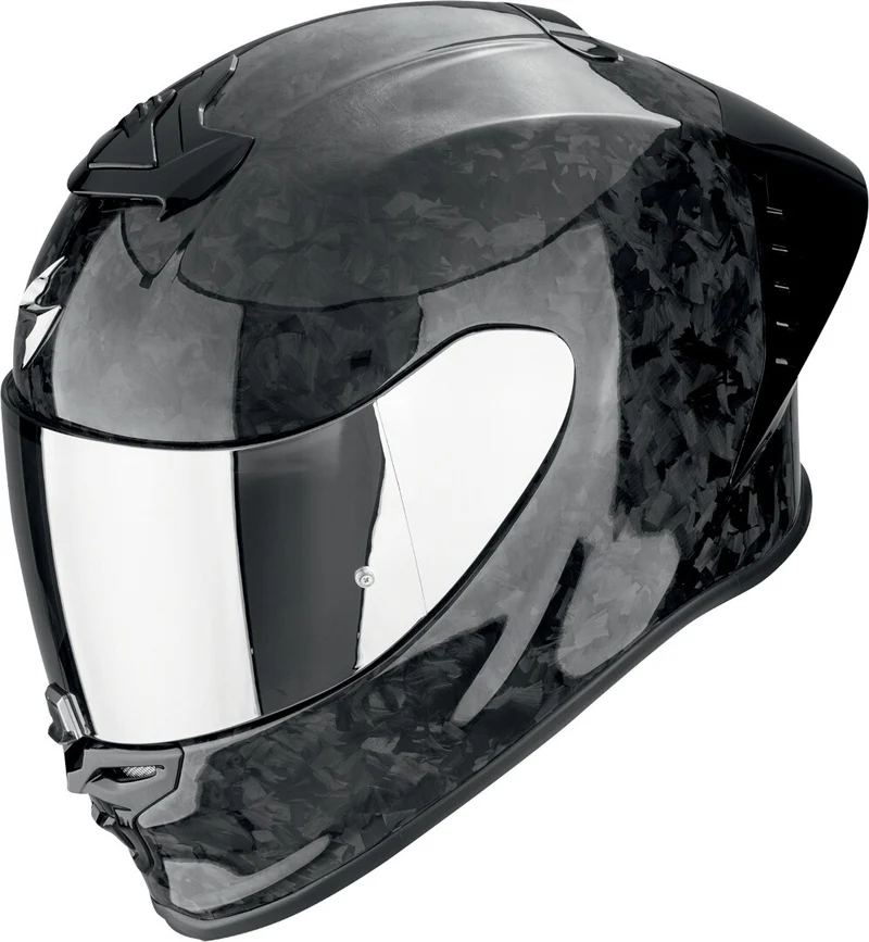 SCORPION - EXO-R1 EVO II CARBON AIR ONYX SOLID NEGRO