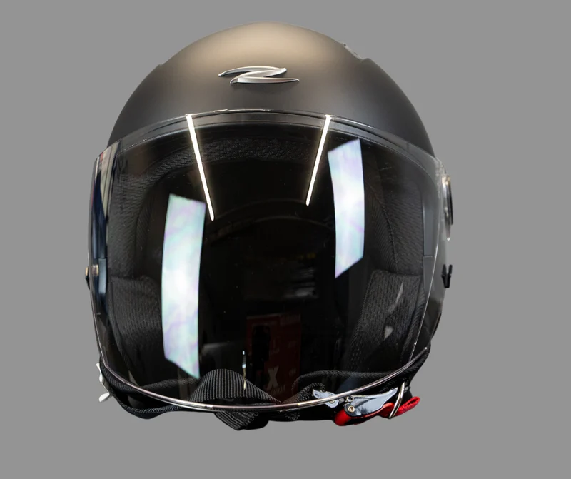 ZEUS CASCO JET ZS-617 MATE/NEGRO