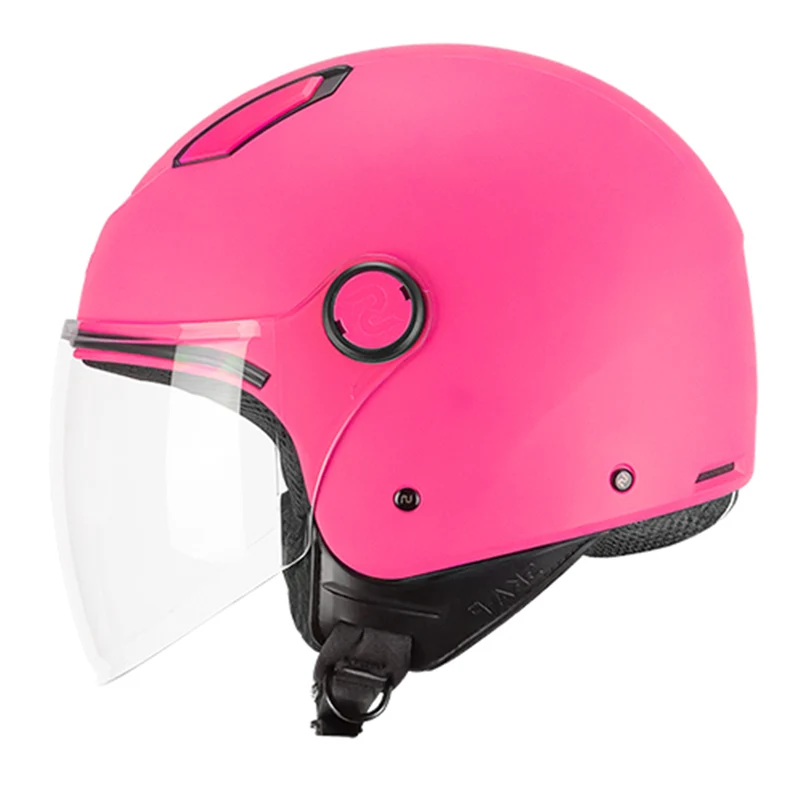 SKA-P 1LHA LUKE MONO JET CASCO Rosa neón mate