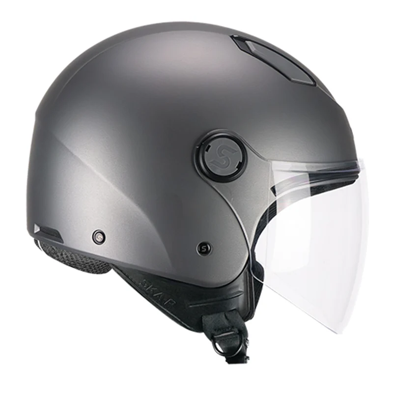 SKA-P 1LHA LUKE MONO Jet Casco Antracita satinado