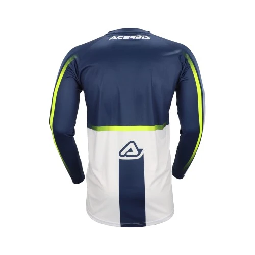 ACERBIS CAMISETA MX LINEAR LUGO AZULL AMARILLO