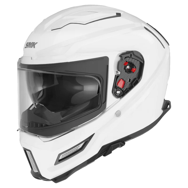 SMK AGNAR FULL FACE HELMET GLOSS BLANCO